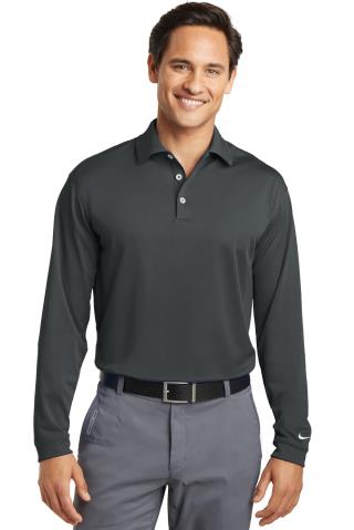 Long Sleeve Dri-Fit Micro Pique Polo