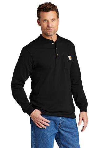 Long Sleeve Henley T-Shirt