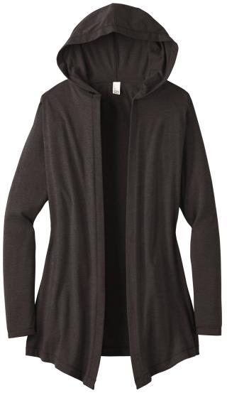 DT156 - Women's Perfect Tri Hooded Cardigan