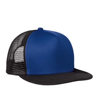 Flat Bill Snapback Trucker Cap