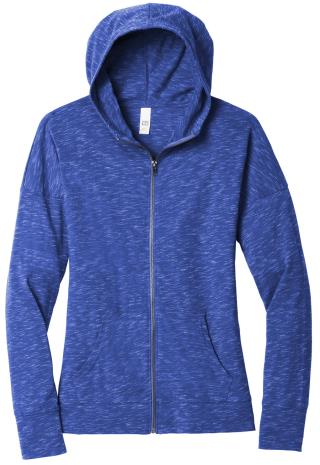 DT665 - Ladies' Medal Full-Zip Hoodie