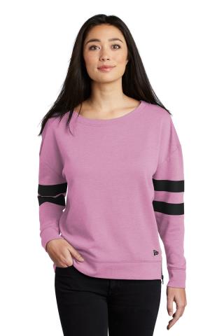 Ladies Tri-Blend Fleece Varsity Crew