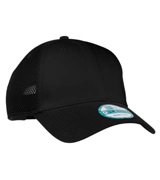 NE204 - Snapback Contrast Front Mesh Cap