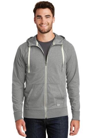 Sueded Cotton Full-Zip Hoodie