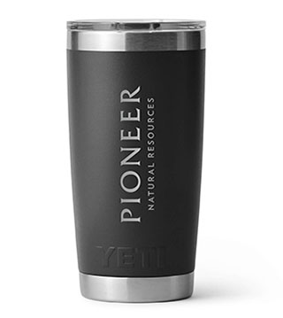 ICO-B-119 - YETI Rambler 20 oz. Tumbler - Black